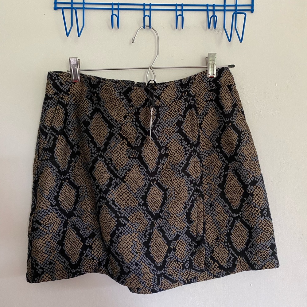 Express Snakeskin Skirt